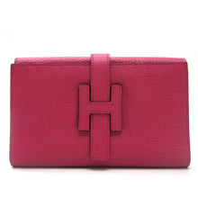 Load image into Gallery viewer, Hermes Wallet H1125 Wallet Cow Leather Pink
