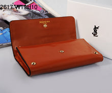 Load image into Gallery viewer, Yves Saint Laurent Flap Wallet Earth Yellow 2671