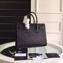 Load image into Gallery viewer, Yves Saint Laurent Small Sac De Jour Lizard Embossed Bag