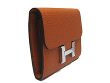 Load image into Gallery viewer, Hermes Wallet H2006 Ladies Cow Leather Orange