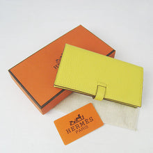 Load image into Gallery viewer, Hermes Wallet H015 Ladies Wallet Yellow