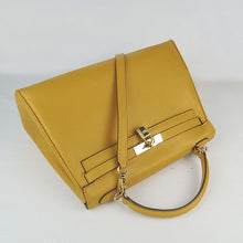 Load image into Gallery viewer, Hermes Kelly 32cm Togo Leather Handbag 6108 Yellow Golde