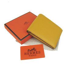 Load image into Gallery viewer, Hermes Wallet H014 Wallet Cow Leather