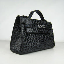 Load image into Gallery viewer, Hermes Clutches H008 Ladies Briefcase Lizard Leather