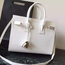 Load image into Gallery viewer, Yves Saint Laurent Small Sac De Jour Bag In White Leather