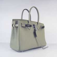 Load image into Gallery viewer, Hermes Birkin 30cm Togo Leather Handbags Dark Grey Silver