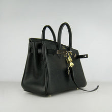 Load image into Gallery viewer, Hermes Birkin 25cm Handbag 6068 black golden