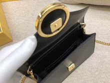 Load image into Gallery viewer, Fendi Kan I F Belt Bag In Black Calfskin