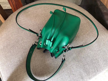 Load image into Gallery viewer, Fendi Mon Tresor Mini Bucket Bag In Green Calfskin