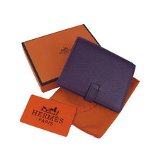 Load image into Gallery viewer, Hermes Wallet H006 Ladies Wallet Purple