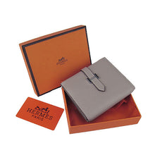 Load image into Gallery viewer, Hermes Wallet H006 Ladies Cow Leather Grey
