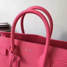 Load image into Gallery viewer, Yves Saint Laurent Small Sac De Jour Bag In Rose Grained Leather