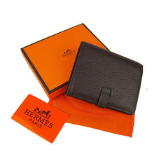 Load image into Gallery viewer, Hermes Wallet H006 Ladies Wallet Coffee
