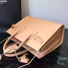 Load image into Gallery viewer, Yves Saint Laurent Small Sac De Jour Bag In Beige Leather