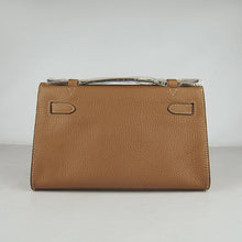 Load image into Gallery viewer, Hermes Kelly 22cm handbag H008 light coffee