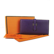 Load image into Gallery viewer, Hermes Wallet H008 Ladies Wallet Purple