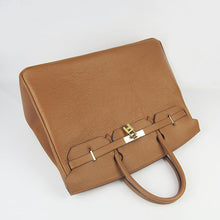 Load image into Gallery viewer, Hermes Birkin 35cm Togo Leather Handbags 6099 Light Coffee Golde