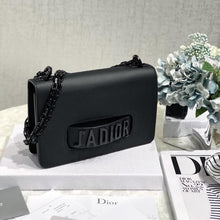 Load image into Gallery viewer, Dior Mini J'Adior Bag In Black Ultra Matte Calfskin