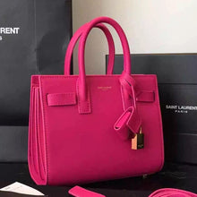 Load image into Gallery viewer, Yves Saint Laurent Nano Sac De Jour Bag In Rosy Leather