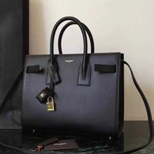 Load image into Gallery viewer, Yves Saint Laurent Small Sac De Jour Bag In Black Leather