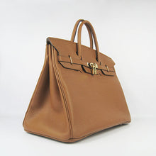 Load image into Gallery viewer, Hermes Birkin 35cm Togo Leather Handbags 6099 Light Coffee Golde