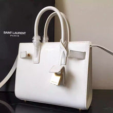 Load image into Gallery viewer, Yves Saint Laurent Nano Sac De Jour Bag In White Leather