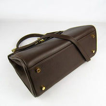 Load image into Gallery viewer, Hermes Kelly 32cm Togo Leather 6108 Dark Coffee Golden
