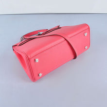 Load image into Gallery viewer, Hermes Kelly 32cm Togo Leather Handbag 6108 Lip Pink Silver