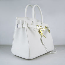 Load image into Gallery viewer, Hermes Birkin 30cm Togo Leather Handbags White Golden