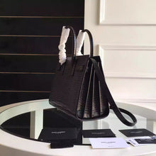 Load image into Gallery viewer, Yves Saint Laurent Baby Sac De Jour Lizard Embossed Bag