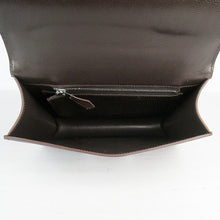 Load image into Gallery viewer, Hermes Constance Cowskin Leather Bag H017 dark coffee silver