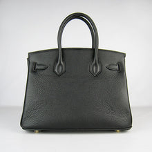 Load image into Gallery viewer, Hermes Birkin 30cm Togo Leather Handbags Black Golden