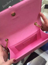 Load image into Gallery viewer, Yves Saint Laurent Medium Monogramme Tassel Bag In Pink Calfskin