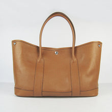 Load image into Gallery viewer, Hermes Garden Party Handbag H2808 Light Coffee