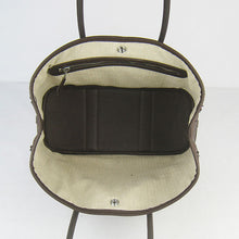 Load image into Gallery viewer, Hermes garden party handbag H2808 dark coffee