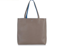 Load image into Gallery viewer, Hermes Shopping Bag 509107 Ladies Cow Leather Grey