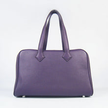 Load image into Gallery viewer, Hermes Togo leather handbag H2802 purple