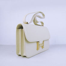 Load image into Gallery viewer, Hermes Calf Leather Message Bag H020 Beige Golden