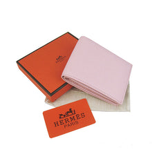 Load image into Gallery viewer, Hermes Wallet H014 Lambskin Pink