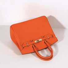 Load image into Gallery viewer, Hermes 30cm Birkin Bag Togo Leather with Strap Orange Gold