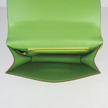 Load image into Gallery viewer, Hermes Constance Cowskin Leather Bag H017 green silver