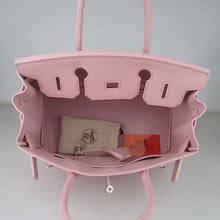 Load image into Gallery viewer, Hermes Birkin 30cm Togo Leather Handbags Pink Silver
