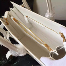 Load image into Gallery viewer, Yves Saint Laurent Small Sac De Jour Bag In White Leather