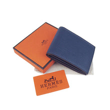 Load image into Gallery viewer, Hermes Wallet H014 Mens Wallet Blue