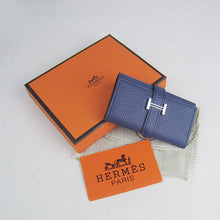 Load image into Gallery viewer, Hermes Wallet H022 Ladies Blue