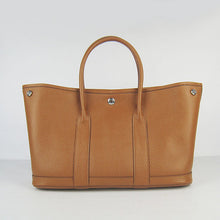 Load image into Gallery viewer, Hermes Garden Party Handbag H2805 Light Coffee