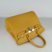 Load image into Gallery viewer, Hermes Birkin 30cm Togo Leather Handbags Yellow Silver