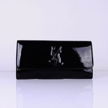 Load image into Gallery viewer, Yves Saint Laurent Lady Patent Leather Purse Black 39321