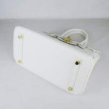 Load image into Gallery viewer, Hermes Birkin 30cm Togo Leather Handbags White Golden