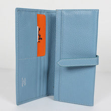 Load image into Gallery viewer, Hermes Wallet H514 Ladies Wallet Blue